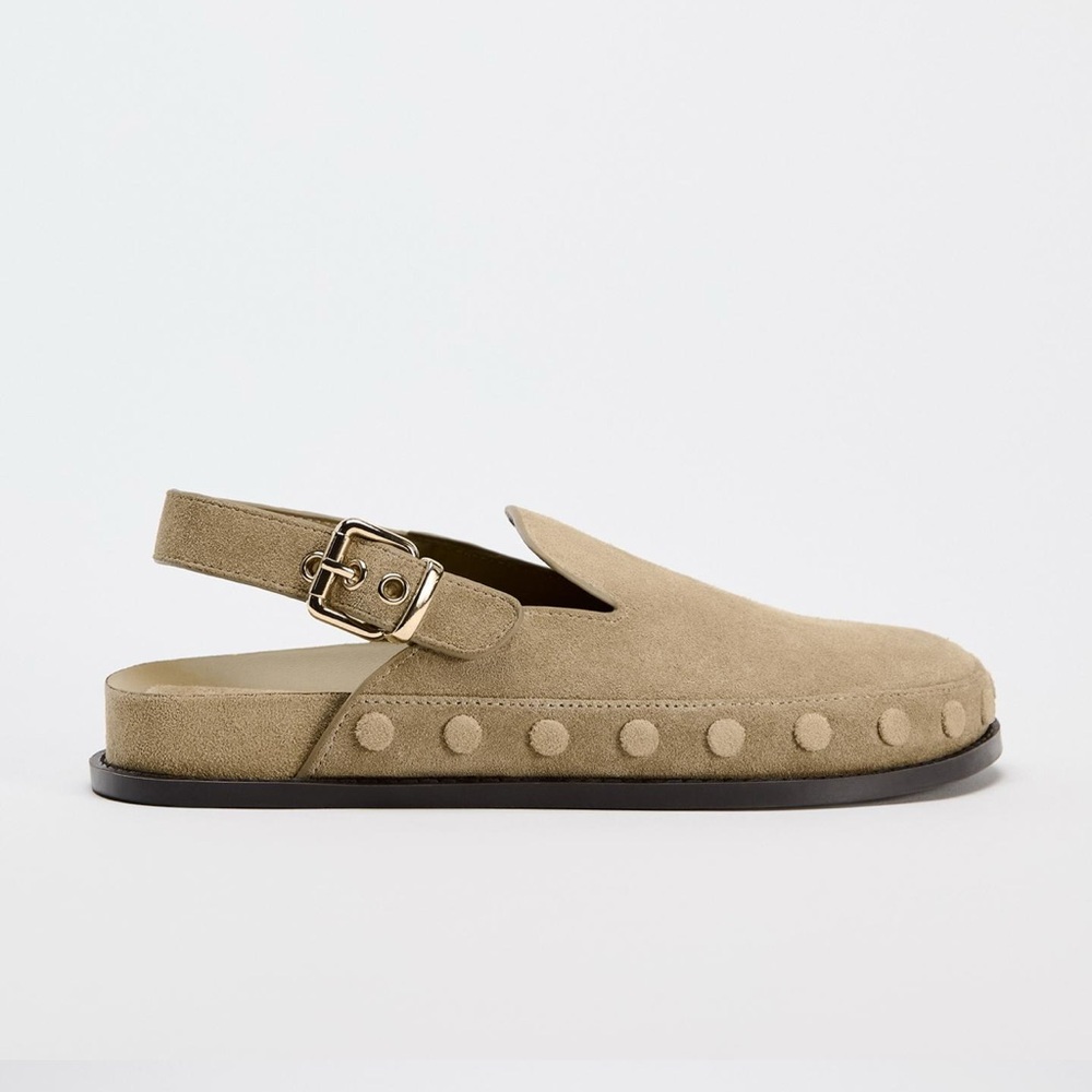 Stylish Beige Women's Slingback Shoes